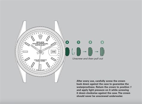 watch adjustment positions